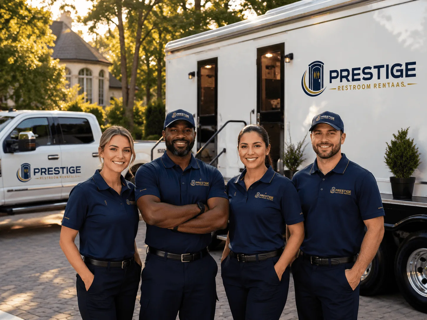 Trusted Luxury Portable Restrooms company in Uneeda, WV